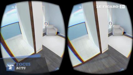 On a testé la visite virtuelle d’un appartement grâce à des lunettes 3D