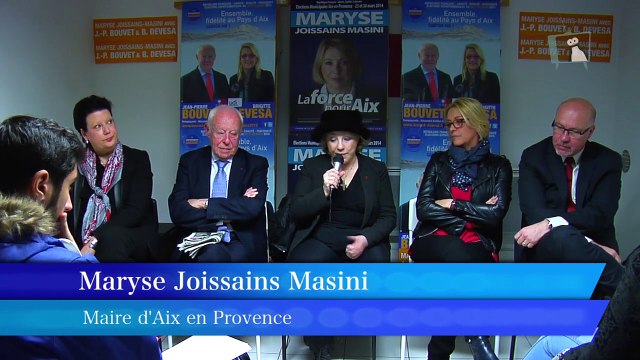 Départementales 2015 : Canton Aix 1, Binôme UDI -UMP Devesa Bouvet UMP-UDI