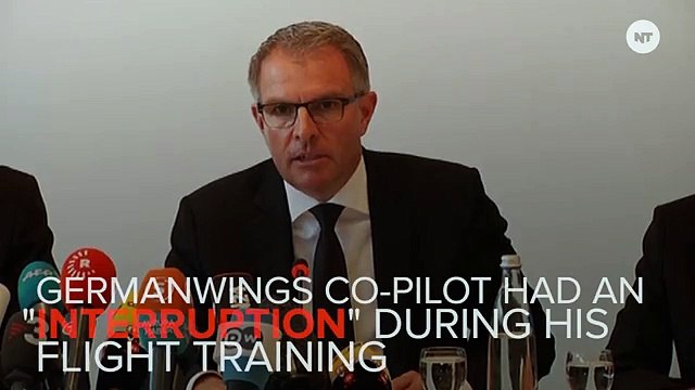 Andreas Lubitz Had An Interruption During His Pilot Training