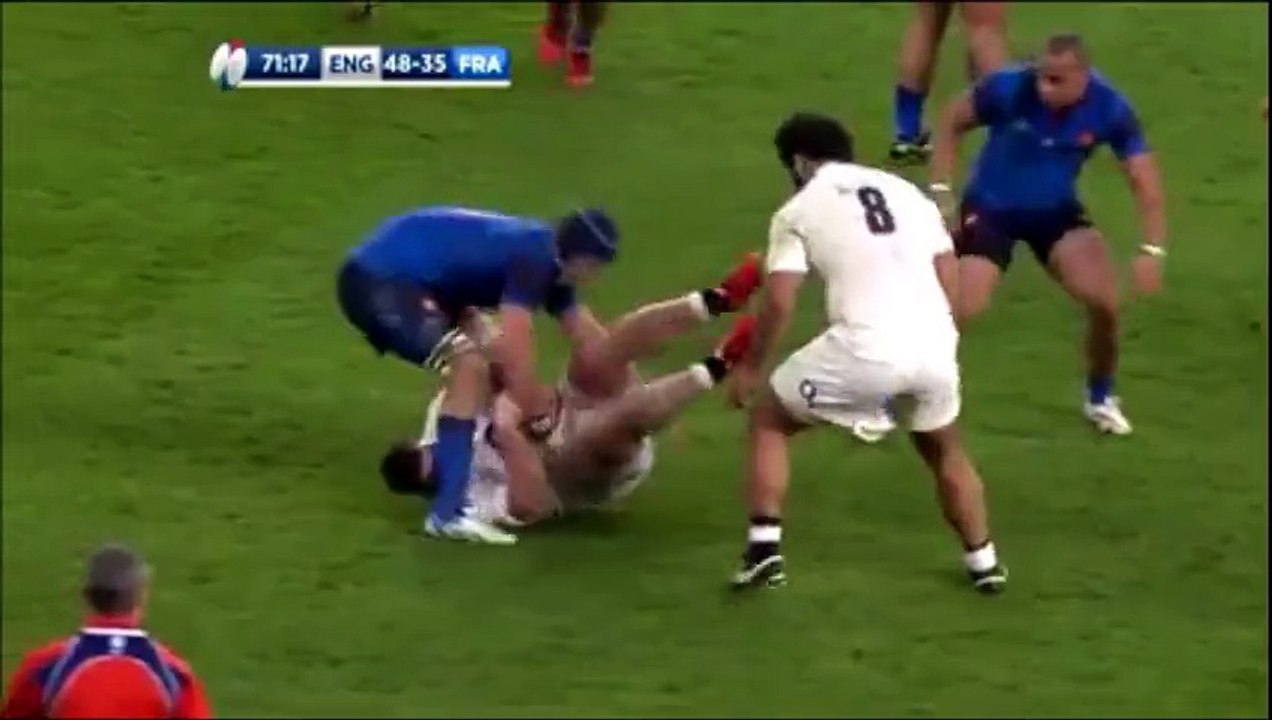 Quand Nigel Owens rappelle Chris 'Christopher' Robshaw à l'ordre