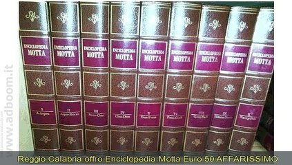 REGGIO CALABRIA,    ENCICLOPEDIA MOTTA EURO 50