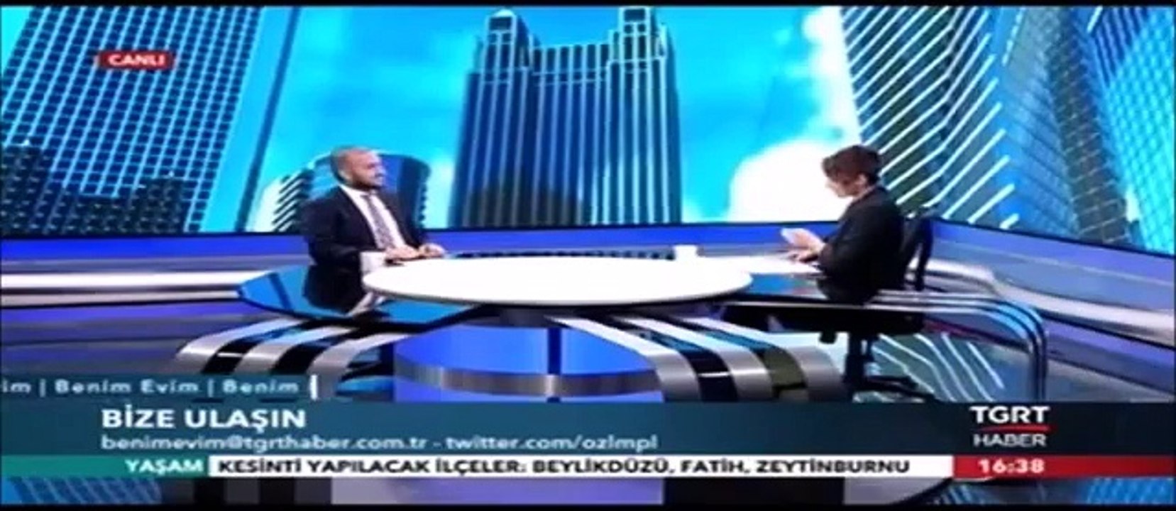 Kentsel Dönüşümde Yaşanan Hukkuki Problemler Nelerdir- TGRT Haber Özlem Pala Benim Evim Programı 18 12 2014