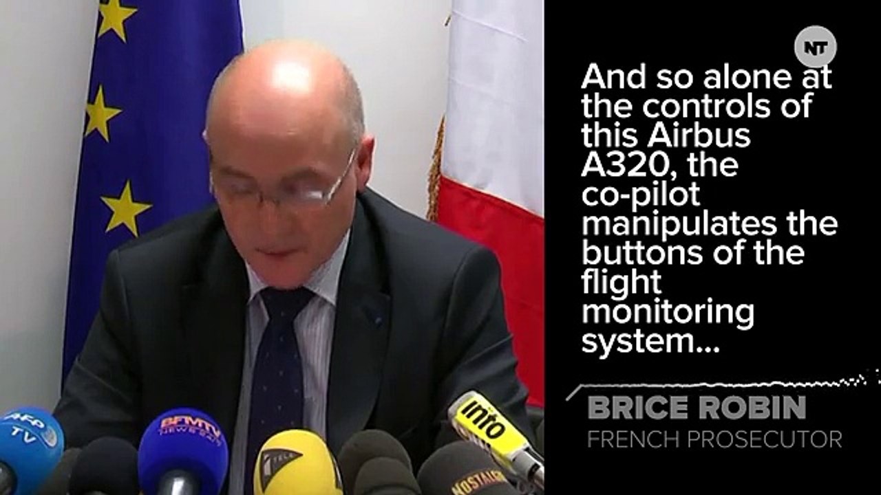 Germanwings Co-Pilot Deliberately Crashed The Plane, Prosecutor Says