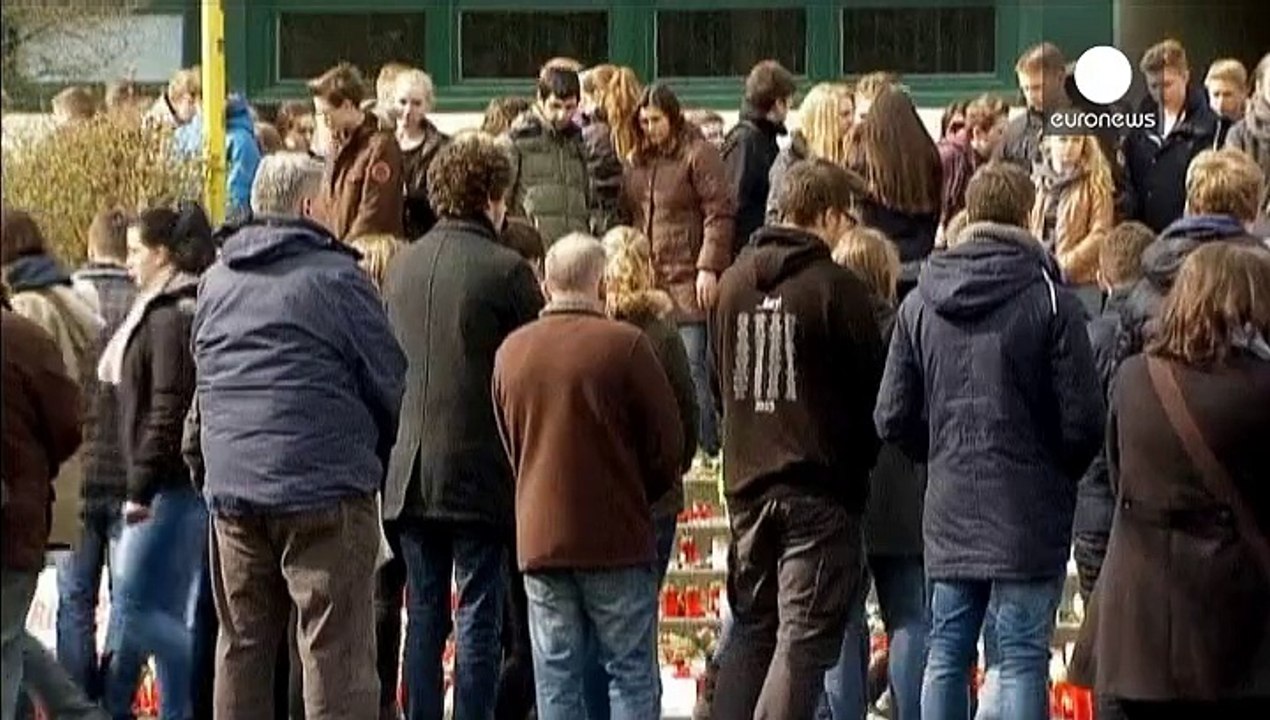 Haltern observes minute's silence for school victims of Germanwings crash