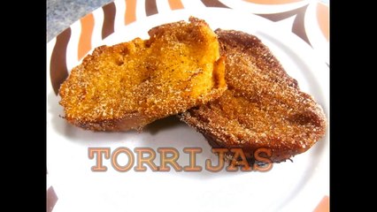 Receta torrijas con vino o leche
