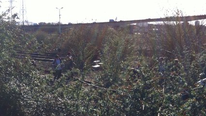 Tournage d'une scène du film d'Orelsan