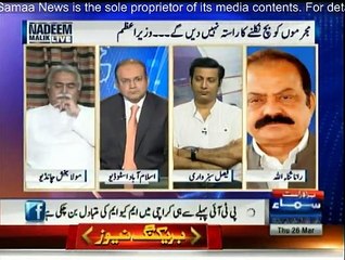 Nadeem Malik Live - 26th March 2015