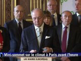 Climat: à Paris, un mini-sommet avant l'heure des villes européennes