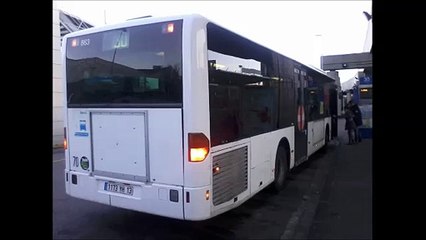 [Sound] Bus Mercedes-Benz Citaro n°863 de la RTM - Marseille sur la ligne 30