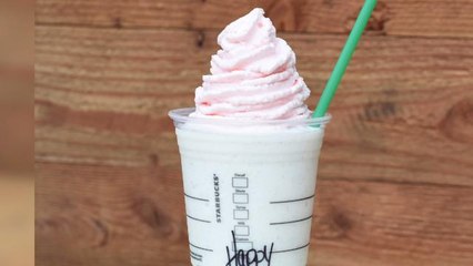 Starbucks Releases Birthday Cake Frappuccino for 5 Days