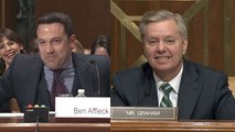 Lindsey Graham Gives Ben Affleck A Personal Greeting In Senate