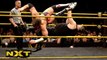 WWE NXT Champion Kevin Owens reacts to his victory over Finn Bálor, March 25, 2015