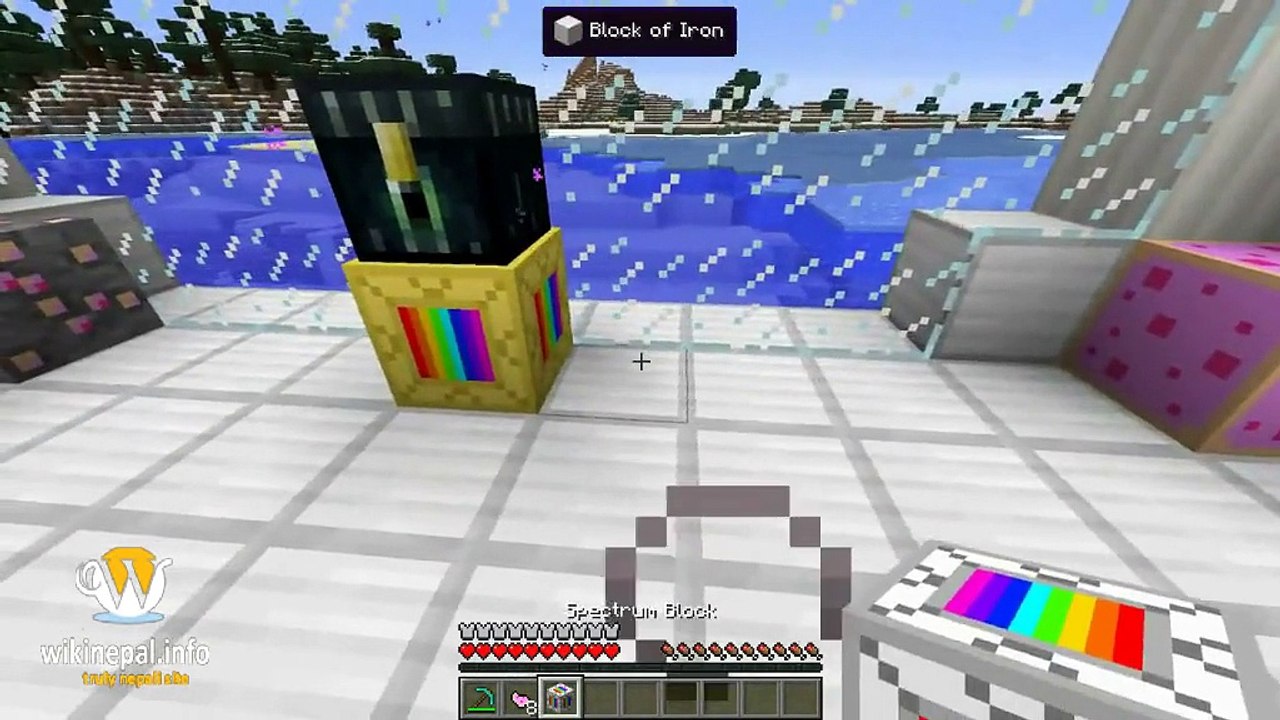 Minecraft - RAINBOW WORLD MOD-Mod Showcase