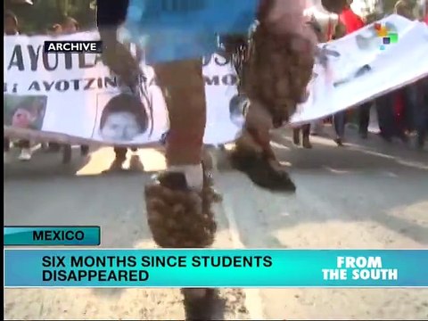 Mexico marks 6th months of Ayotzinapa students' enforced disappearance
