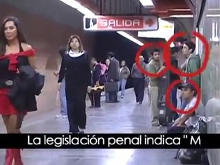 ACOSO SEXUAL Y ROBO EN EL METRO