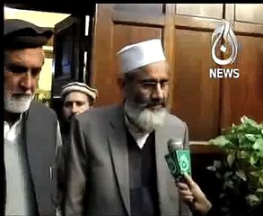 shazia khan anchor with Siraj ul haq