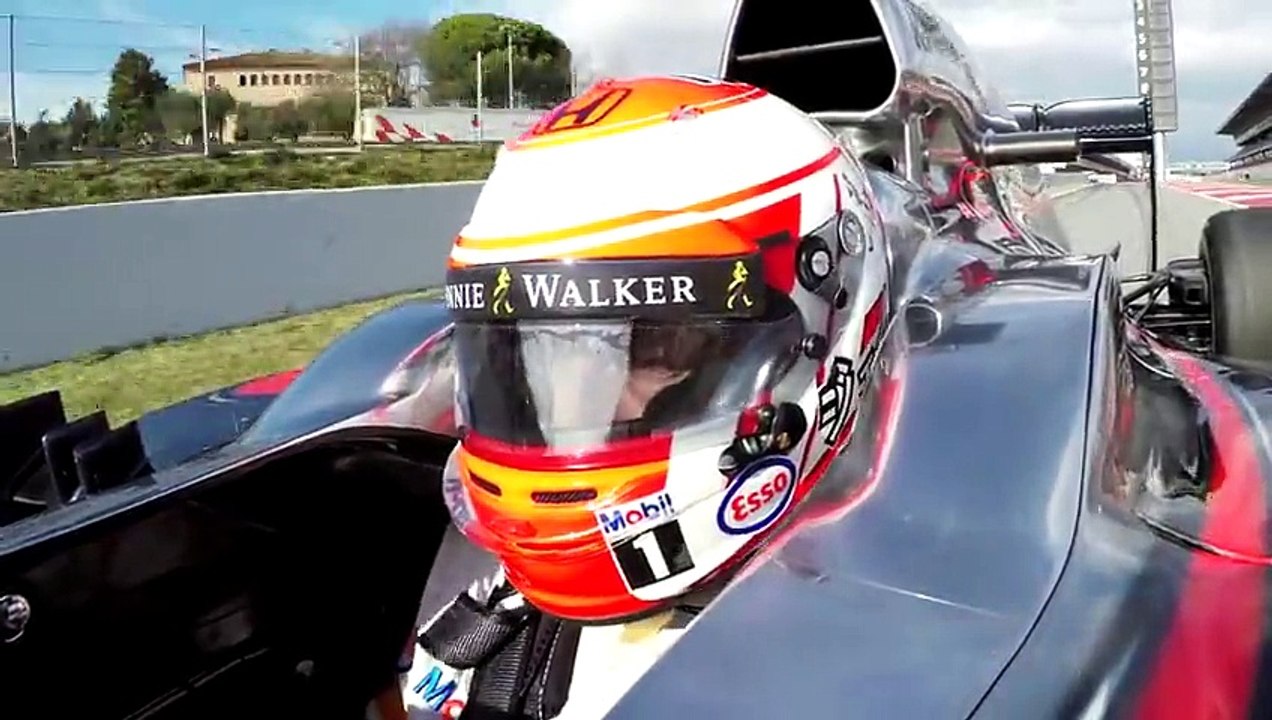 Jenson Button en Barcelona McLaren-Honda pretemporada 2015