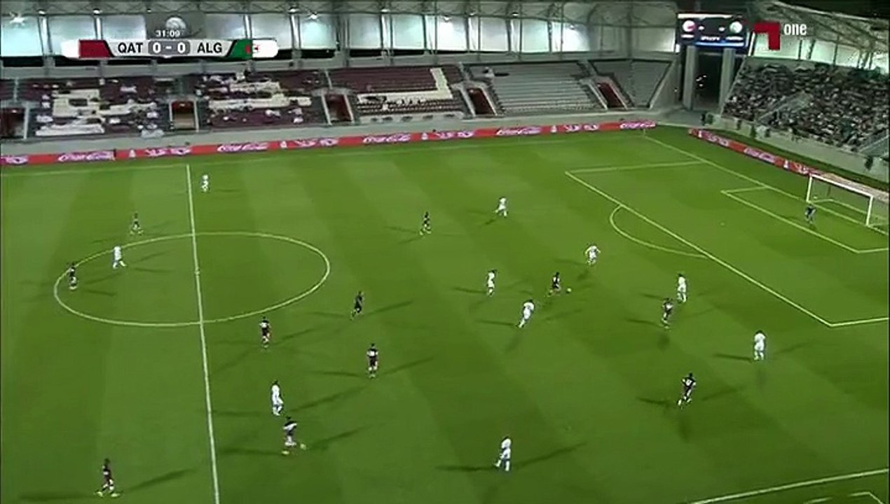 قطر تهزم الجزائر 1/0 في مباراة ودية