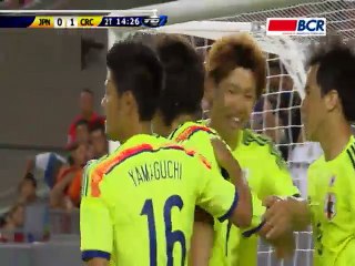 Gol: Japón 1 - Costa Rica 1