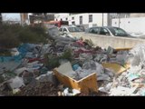 Napoli - Via Brin abbandonata ma con parcheggi a pagamento (24.03.15)