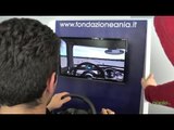 Napoli - Guida sicura, l'Ania in campo con un simulatore (25.03.15)