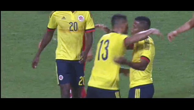 Goal Renteria - Bahrain 0-6 Colombia - 26-03-2015 Friendly Match
