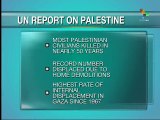 UN Report paints dismal picture of Palestinians' plight