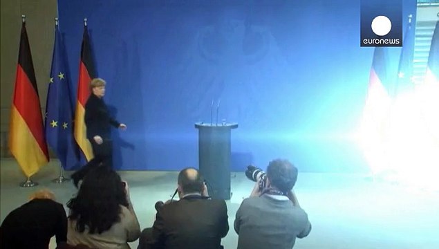 Merkel calls 'non-accidental' Germanwings crash 'a terrible burden'