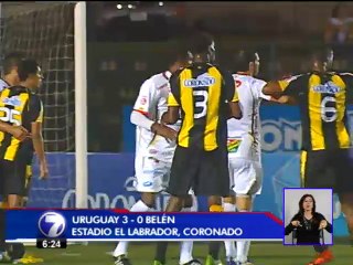 Uruguay 3 - Belén 0