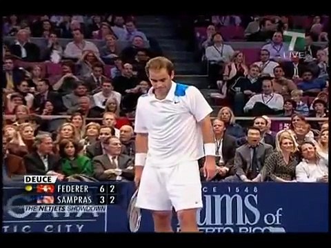 Roger Federer vs Pete Sampras MSG Highlights