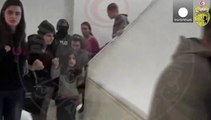 انتشار ویدیوی جدیدی از حمله پلیس تونس به مهاجمان موزه باردو