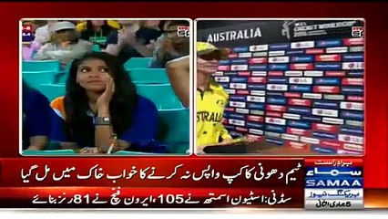 Check Out The Reaction Of Indian Audience After India Lost Against Australia In World Cup 2015