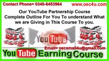 YouTube Earning Course By OEC - Complete Outline