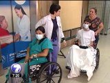 Pacientes que recibieron trasplante regresan a sus hogares
