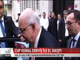 CHP Kemal Derviş ile el sıkıştı Derviş Vekillik teklifini kabul etmedi