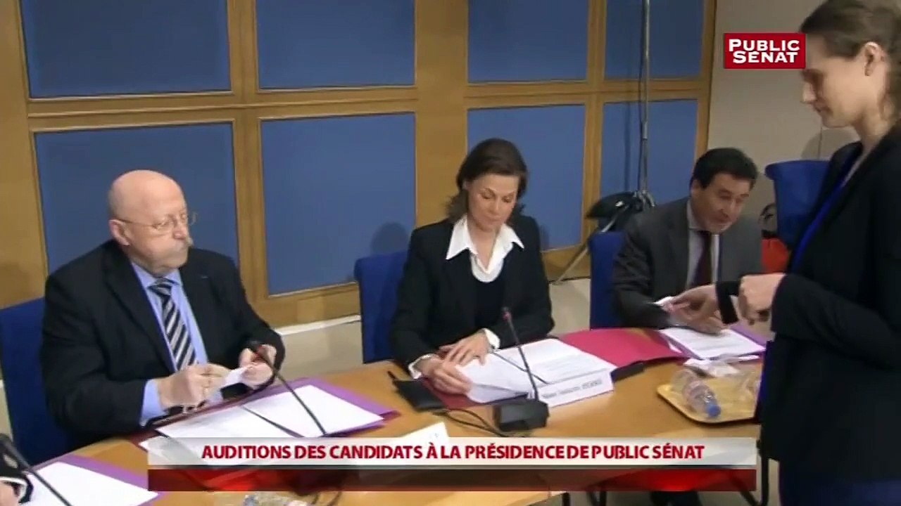 Auditions des candidats sélectionnés pour le poste de Président Directeur Général de Public Sénat - Evénements