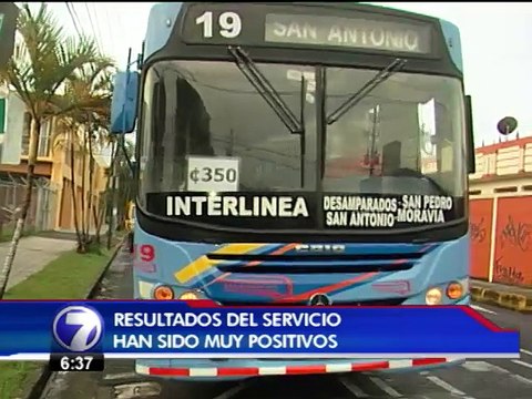 MOPT ampliará el número de rutas intersectoriales activas