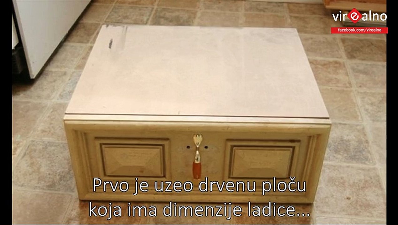 URADI SAM: Napravite unikatno tabure od stare ladice