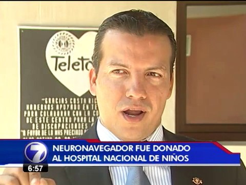 Teletón dona equipo para área de Neurocirugía del Hospital de Niños