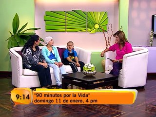 Colabore y comparta en familia este domingo en los 90 Minutos por la Vida