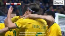 Oscar Goal France 1 - 1 Brazil Friendly Match 26-3-2015
