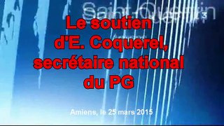 Soutien d'Eric Coquerel dans notre lutte contre le FN