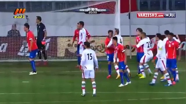 Iran 2 vs 0 Chile ~ International Friendly Match ~ 26.03.2015 ~ All Goals & Highlights