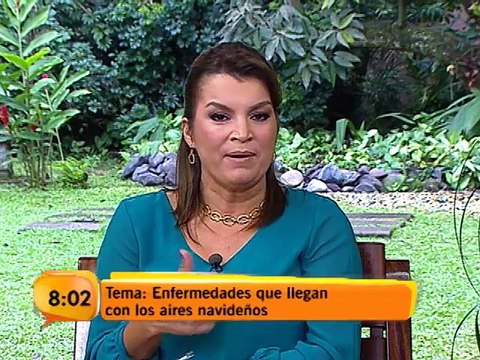 Tema de fondo: enfermedades que llegan con los aires navideños