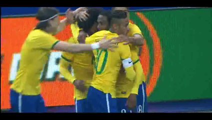 Goal Neymar - France 1-2 Brazil - 26-03-2015