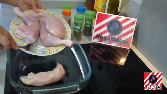 Poulet au four avec pommes de terre Recette