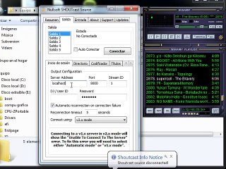 Instalación y prueba de shoutcast para streaming