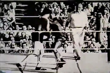 Sugar Ray Robinson vs Gerhard Hecht  1951-06-24