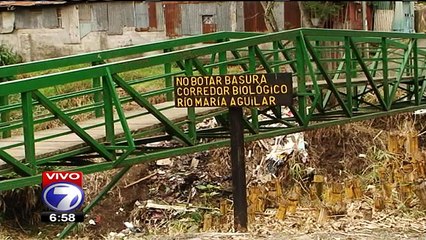 Ambientados y Municipalidad de San José al rescate del río María Aguilar
