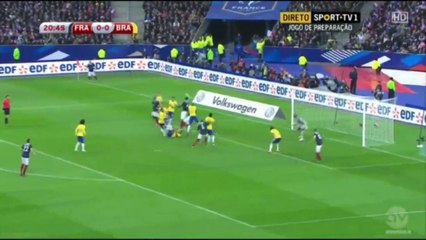 France vs Brésil 1-3 - tous les buts